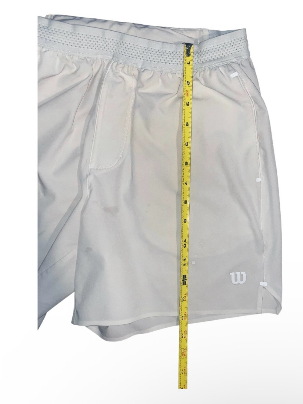 Wilson Women’s White Athletic Tennis Shorts - Picture 5 of 6
